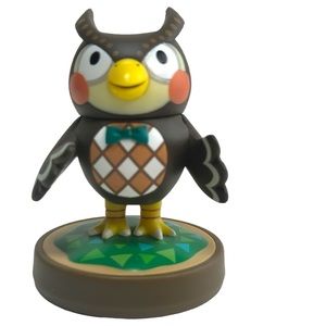 Blathers Amiibo Figure Animal Crossing Series For Nintendo Switch, 3DS